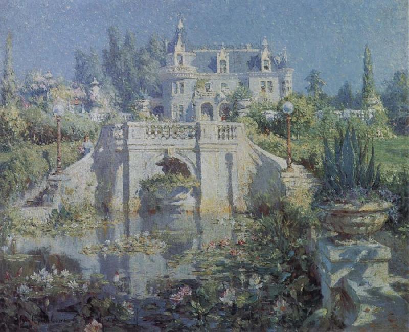 Colin Campbell Cooper A California Water Garden at Redlands china oil painting image